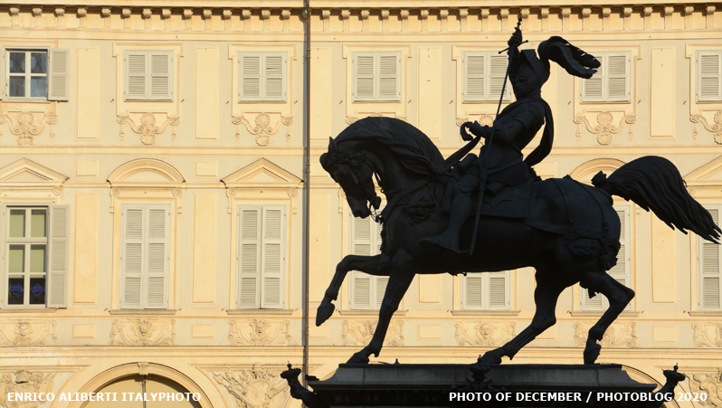 Torino / Caval d'brons in Piazza San Carlo