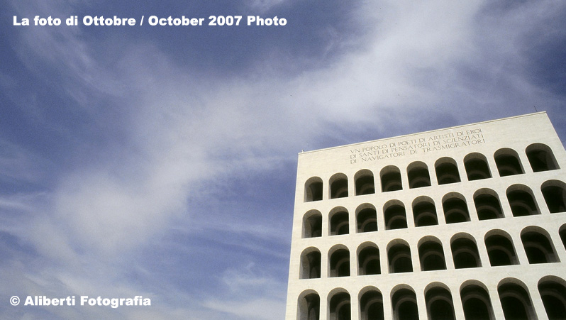 ROMA EUR Palazzo della Civilt Italiana