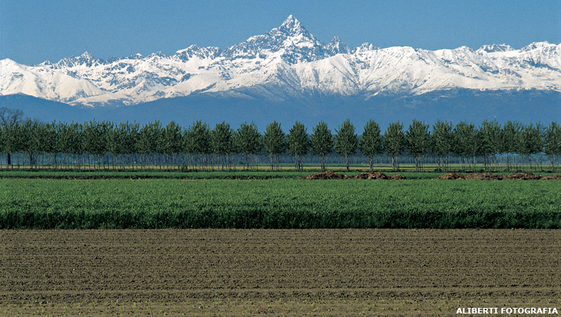 Il Monviso dal cuneese
