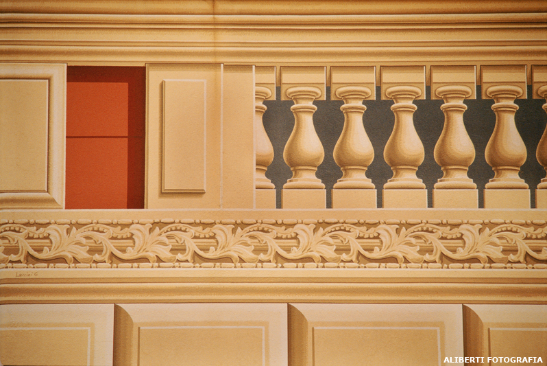 Lavagna / trompe l'oeil