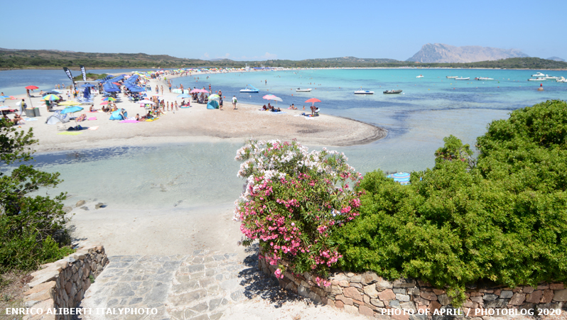 San Teodoro / spiaggia La Cinta con isola di Tavolara