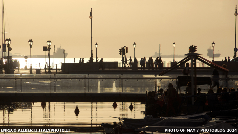 Trieste / orizzonte radioso di navi e di vita